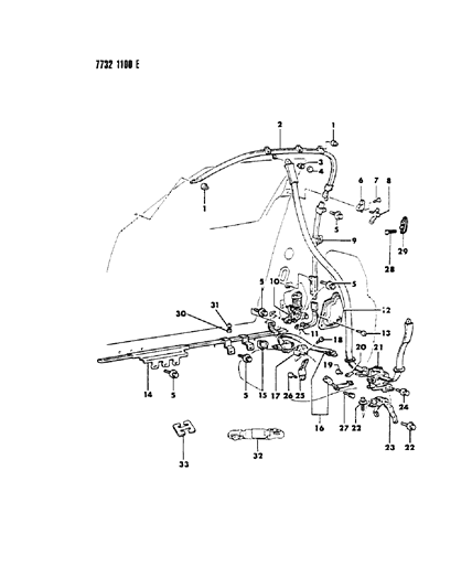 1987 Chrysler Conquest Screw , (4X6) Diagram for MB410568