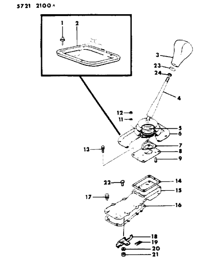 1985 Dodge Conquest Bolt And Washer (6X20Mm) Diagram for MF350794