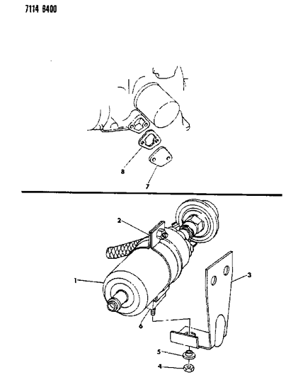 1987 Dodge Omni Fuel Pump Diagram 3 - Thumbnail