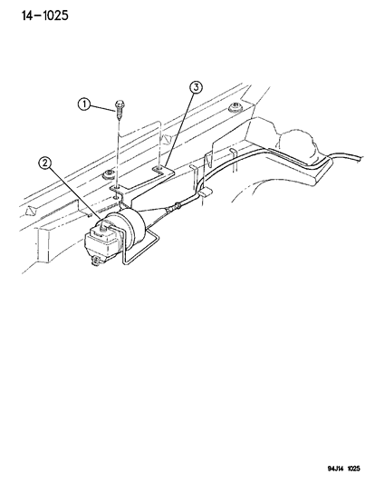 1996 Jeep Cherokee Speed Control Diagram 1 - Thumbnail
