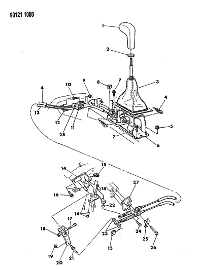 1990 Chrysler TC Maserati Bolt, Intake Manifold To Head (M8X90) W/Edm Injected Engine Diagram for 6501689