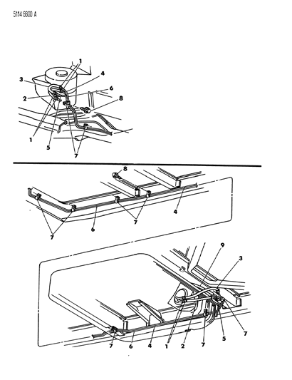 1985 Dodge Caravan Fuel Line Diagram 1 - Thumbnail