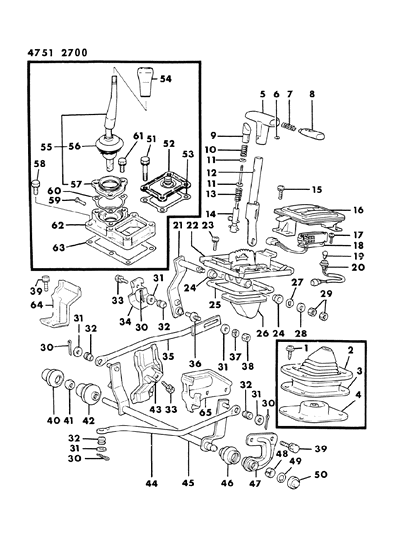 1984 Dodge Ram 50 Battery Nut Diagram for MF430005