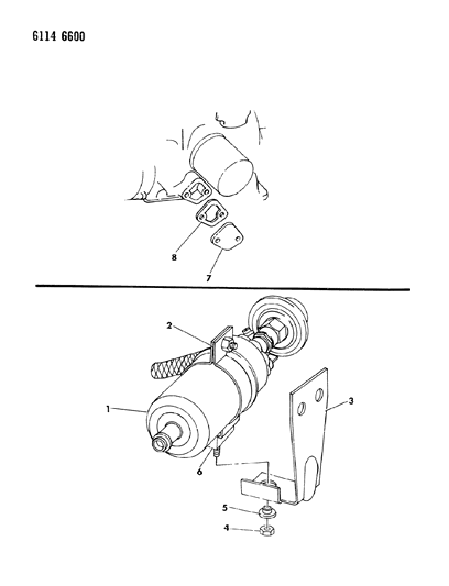 1986 Dodge Omni Fuel Pump Diagram 3 - Thumbnail