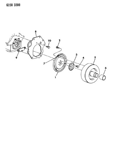 1986 Chrysler LeBaron Base Torque Converter Diagram
