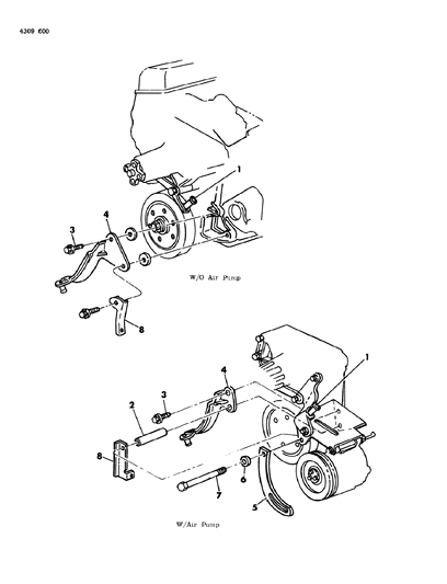 1984 Dodge Ram Wagon Timing Indicator Diagram