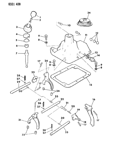 1987 Dodge D350 Check Ball Anchor Shaft Retention Diameter - .375 Diagram for 147500