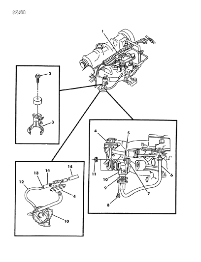 1985 Chrysler Executive Limousine EGR System Diagram 3 - Thumbnail