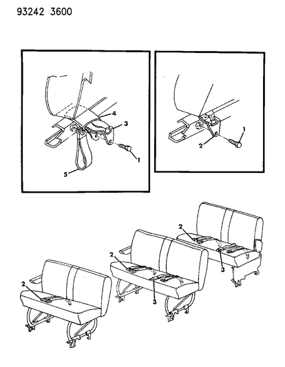 1993 Dodge Grand Caravan Belt Diagram for HS71MB7