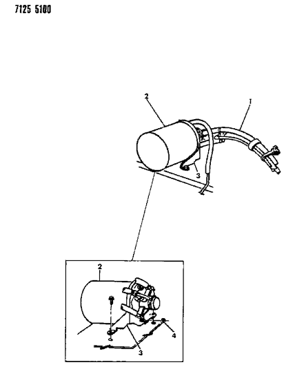 1987 Dodge Aries Vapor Canister Diagram 5 - Thumbnail