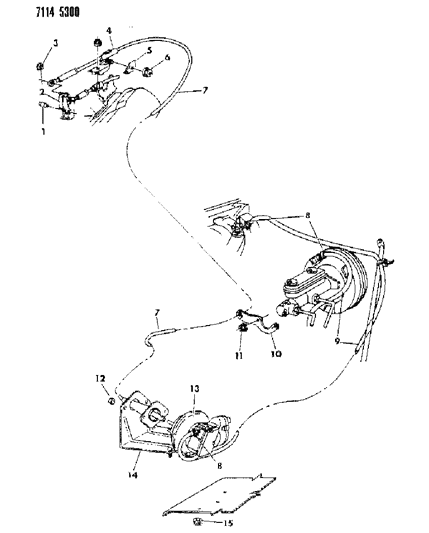 1987 Dodge Diplomat Speed Control Diagram 2 - Thumbnail