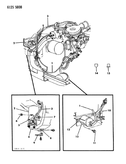1986 Chrysler LeBaron Base Vapor Canister Diagram 4 - Thumbnail