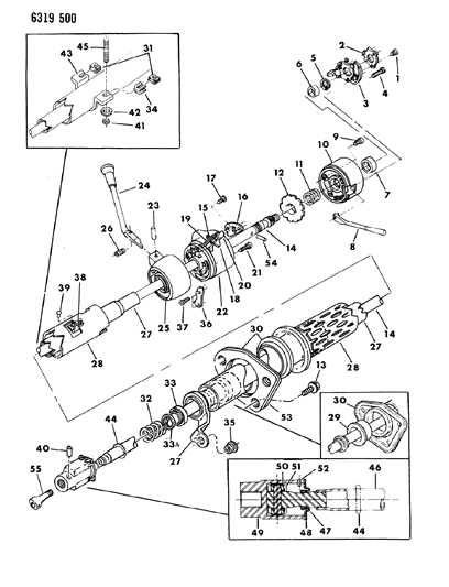1986 Dodge Ram Van Lower Plate Diagram for 4147453