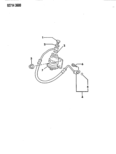 1993 Dodge Ram 50 Fuel Filter Diagram 4 - Thumbnail