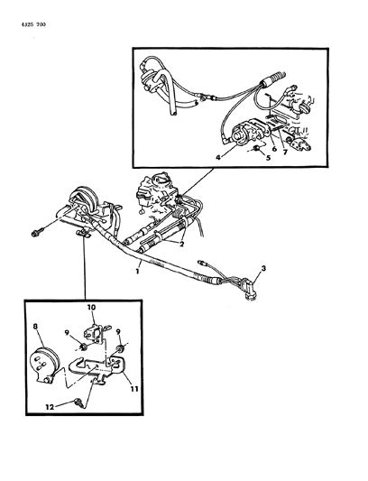 1984 Dodge Ram Wagon EGR System Diagram 3 - Thumbnail