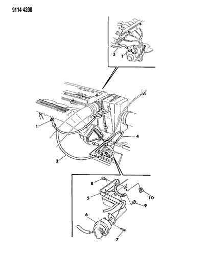 1989 Chrysler TC Maserati Speed Control Diagram 1 - Thumbnail