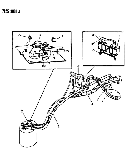 1987 Dodge Omni Vapor Canister Diagram 3 - Thumbnail