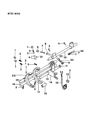 1984 Dodge Ram 50 Plunger, Interlock Diagram for MD701550