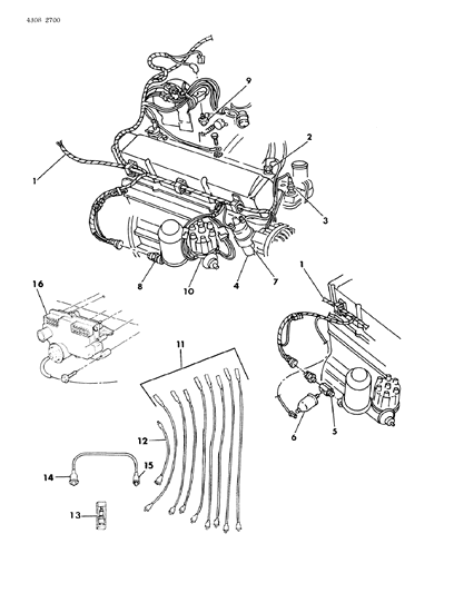 1984 Dodge D350 Wiring - Engine Diagram 1 - Thumbnail