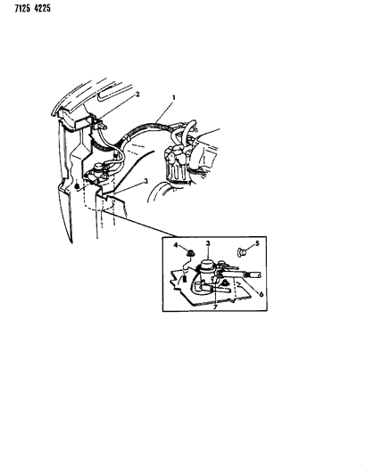 1987 Dodge Caravan Vapor Canister Diagram 4 - Thumbnail