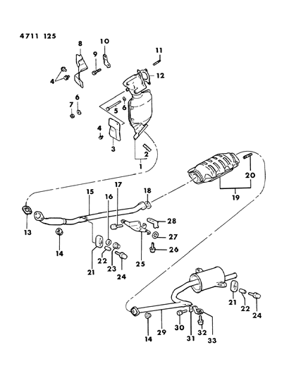 1984 Dodge Colt Bolt, Washer Assembled (12X35), Lower Diagram for MS240119