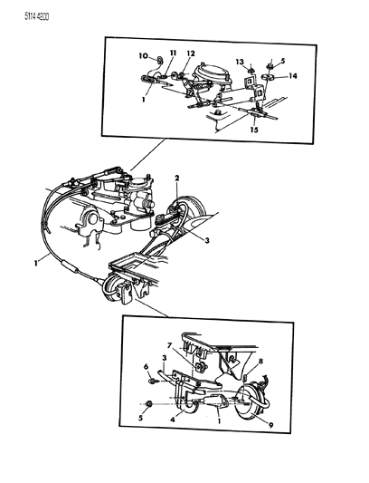 1985 Chrysler Executive Limousine Speed Control - Electro Mechanical Diagram 4 - Thumbnail