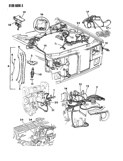 1988 Dodge Omni Control Module Diagram for R5233234