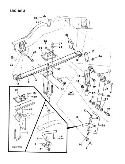 1986 Dodge W150 Wheel Nut Diagram for 152349