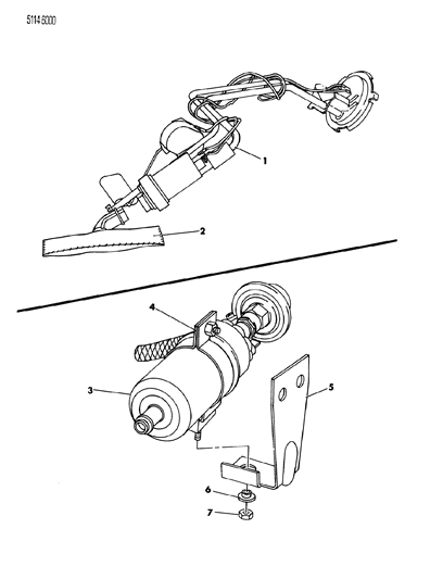 1985 Dodge Omni Fuel Pump & Sending Unit Diagram 3 - Thumbnail