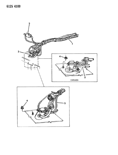 1986 Dodge Caravan Vapor Canister Diagram 3 - Thumbnail