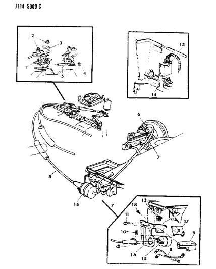 1987 Dodge Caravan Speed Control Diagram 1 - Thumbnail
