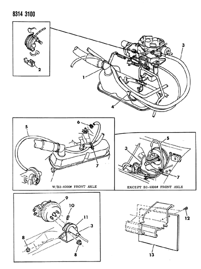 1988 Dodge Ram Wagon Speed Control Diagram 1 - Thumbnail