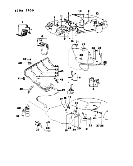 1985 Chrysler Conquest Spark Plug , (W20Epr11 ) (Replaces 4106129 Rn11Yc) Diagram for 4106117