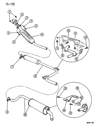 1994 Dodge Shadow Ring, Seal Diagram for 4427753