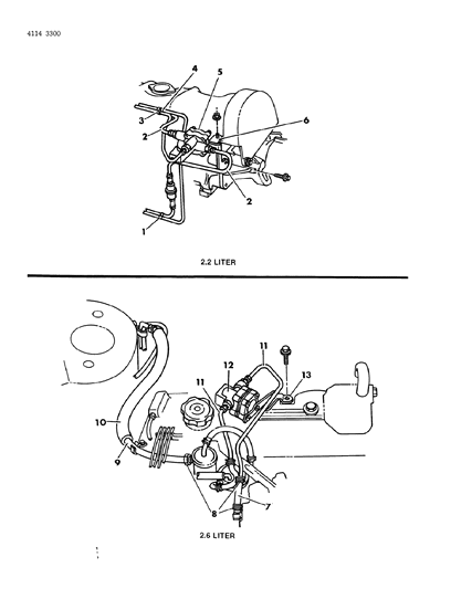 1984 Dodge Rampage Fuel Flow Sensors Diagram