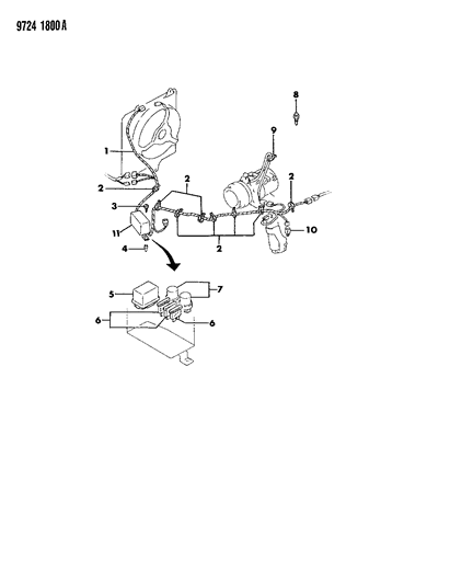 1989 Dodge Colt Wiring Harness of Heater & Air Conditioning Diagram