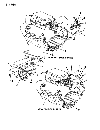 1989 Dodge Dynasty Speed Control Diagram 2 - Thumbnail