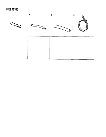 1988 Chrysler New Yorker Base Model Wiring Harness Repair Crimp Pkg.-Fusible Link Pkg.-Heat Shrink Tube Diagram