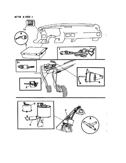 1984 Chrysler Conquest Speed Control Diagram 1 - Thumbnail