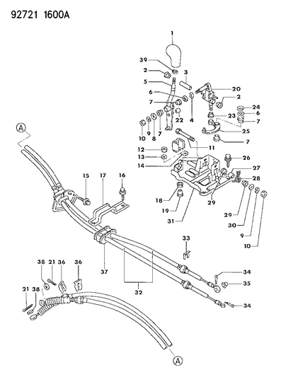 1992 Dodge Stealth Condenser Diagram for MS240147