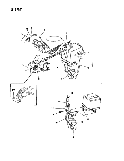 1988 Chrysler New Yorker Base Model Speed Control Diagram 2 - Thumbnail