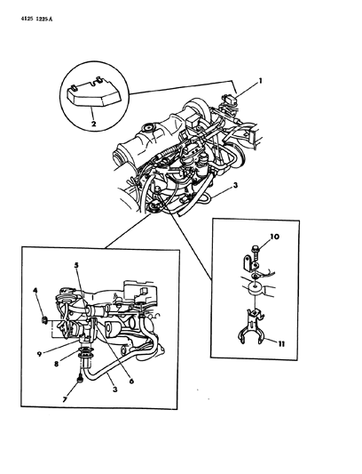 1984 Chrysler New Yorker EGR System Diagram 2 - Thumbnail