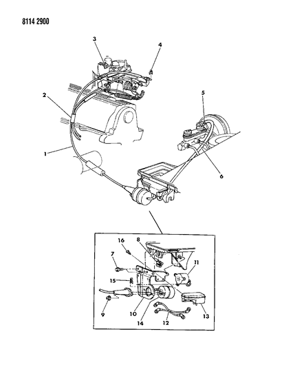 1988 Dodge Caravan Speed Control Diagram 1 - Thumbnail