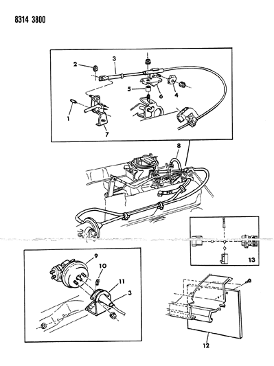1988 Dodge Ram Wagon Speed Control Diagram 2 - Thumbnail
