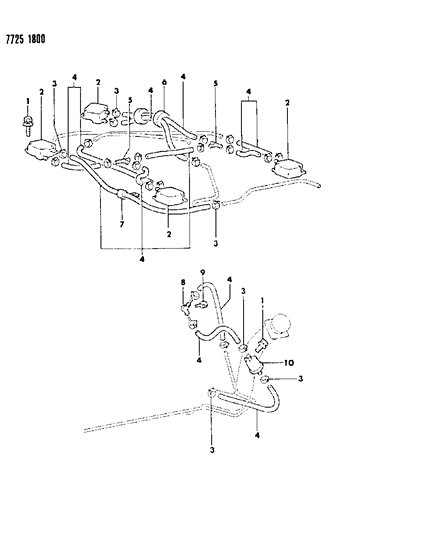1987 Dodge Raider Vapor Canister Diagram 2 - Thumbnail