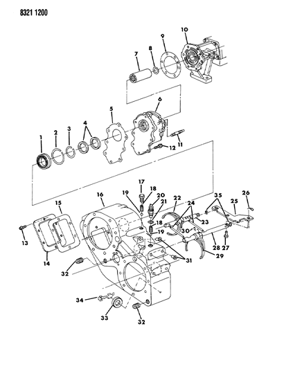 1989 Dodge W350 Ball, Spring Poppet 5/16" Diameter, Chrome Diagram for 104919