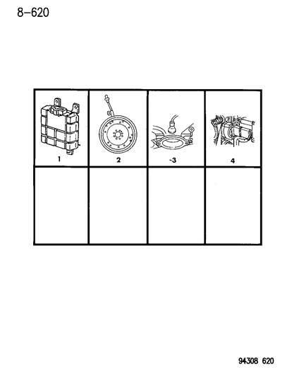 1994 Dodge Ram Wagon Sensors Diagram