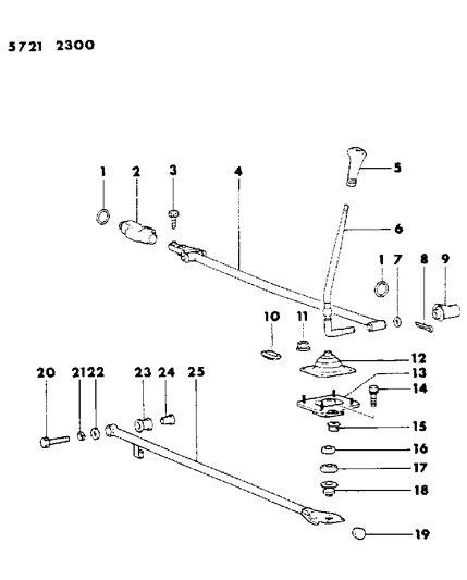 1985 Dodge Colt Clip, Dash Panel Pad (6 ) (Use Up To 9-1-88) Diagram for MB157530
