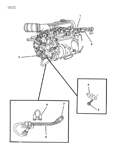 1985 Chrysler Executive Limousine EGR System Diagram 4 - Thumbnail