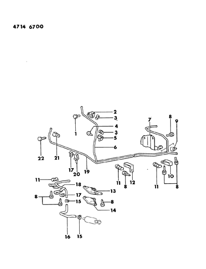 1984 Dodge Colt Fuel Lines Diagram 2 - Thumbnail